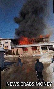 Пожар в торговом центре в Пензенской области: эвакуированы сотрудники и посетители