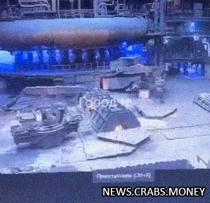 Беспилотник ВСУ атаковал Череповецкий металлургический комбинат
