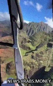 Вертолет без лопастей приземлился на Гавайях: захватывающие кадры