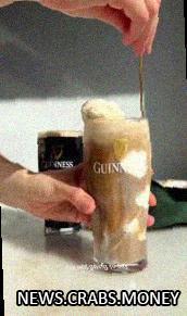 Пивозаврата: рецепт коктейля с Guinness и кофе
