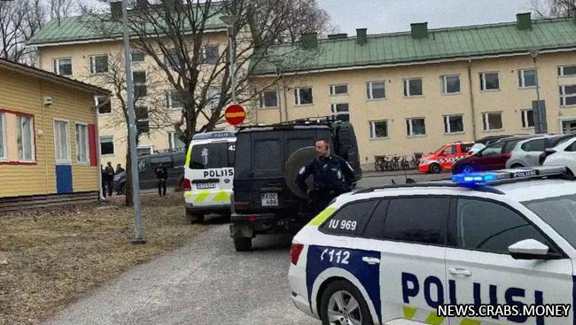 Трагедия во финской школе: погиб 12-летний школьник, стрелок - 13-летний подросток