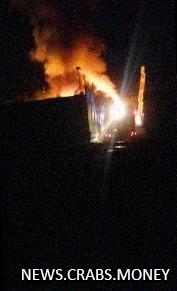 Пожар на складе в Воронеже; возможная атака БПЛА