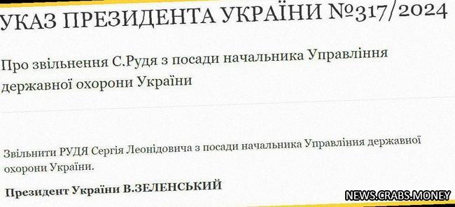 Зеленский уволил председателя УГО - следствие сокрытия агентов ФСБ