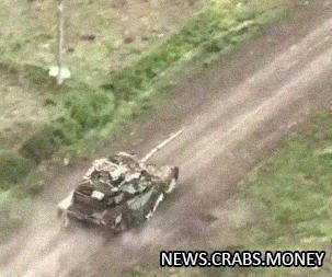 Т-90М против украинских камикадзе: битва под небом