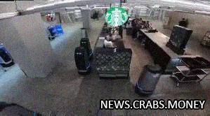 Роботы и баристы: корейский офис Starbucks с минимальным штатом