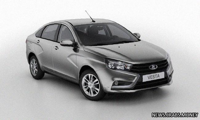 Lada Vesta в России дороже на 20% чем в Беларуси