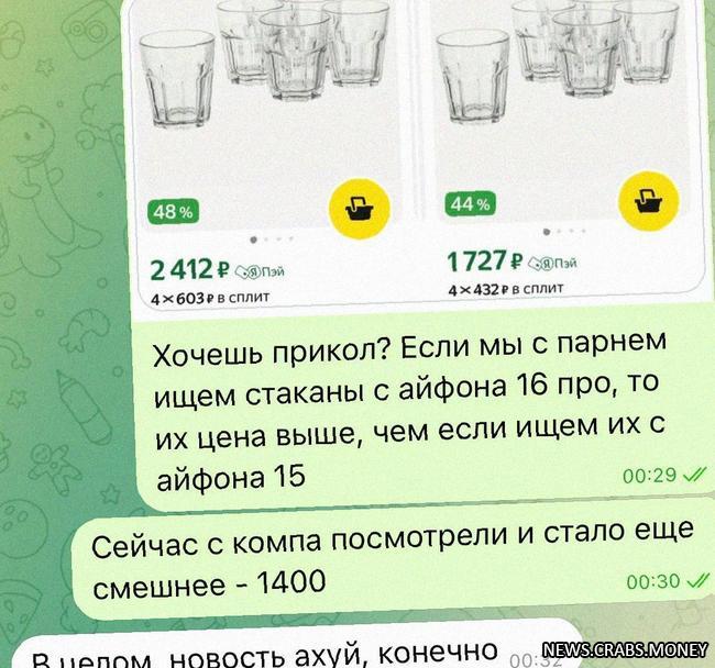 Владельцы iPhone переплачивают из-за алгоритмов маркетплейсов