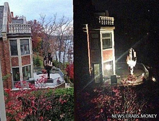 Мужик установил средний палец перед окном бывшей-задняя мысль.